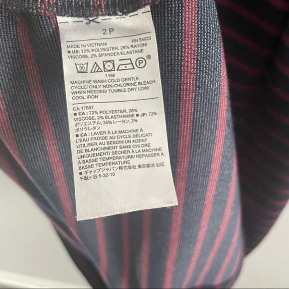 BANANA Republic • Striped Fit And Flair Dress - Picture 6 of 7